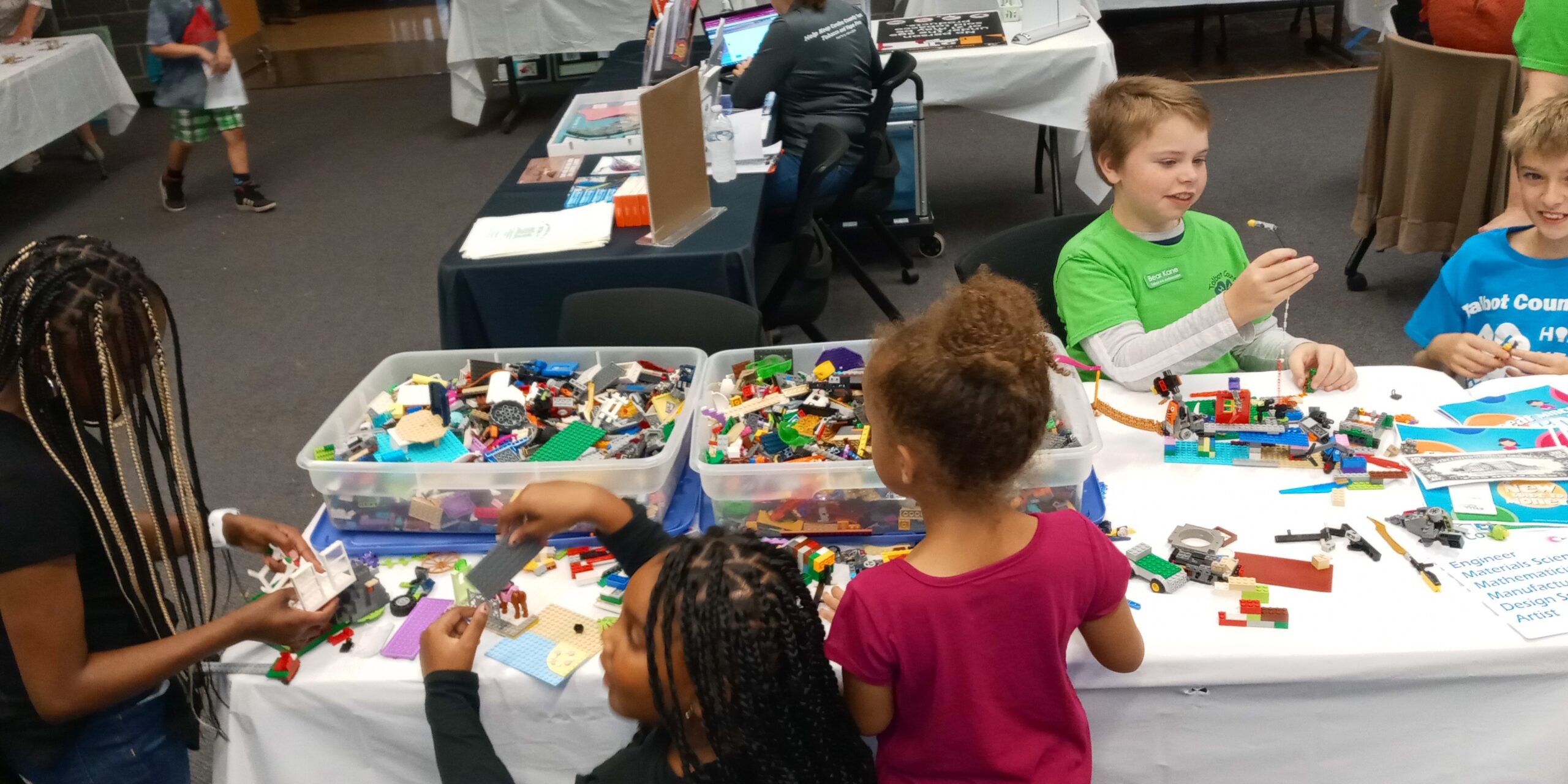 Children doing a hands-on activity