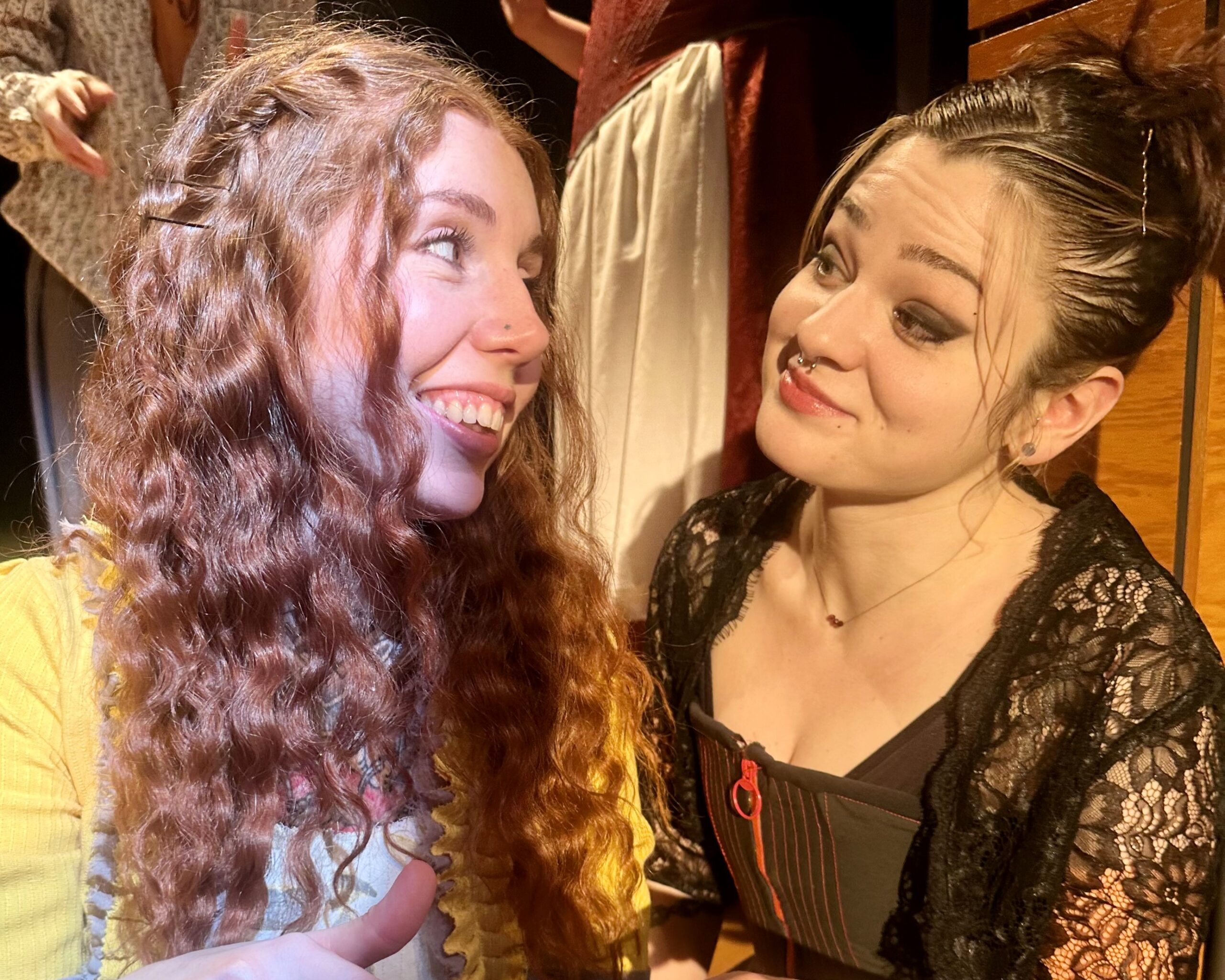 two theater performers